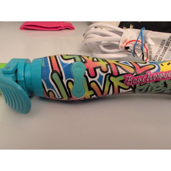 Beachwaver B1 Series Rotating Curling Iron NYC Graffiti Good Vibes B1 BW164 - Picture 5 of 8